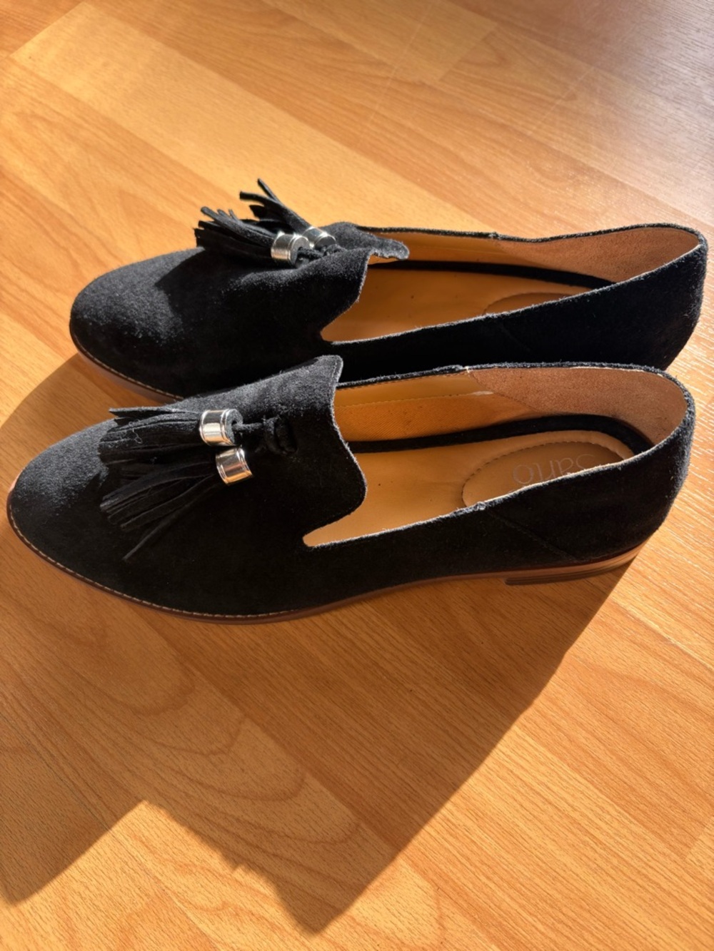 Franco Sarto Hadden Loafers Black - Women size 8.5
